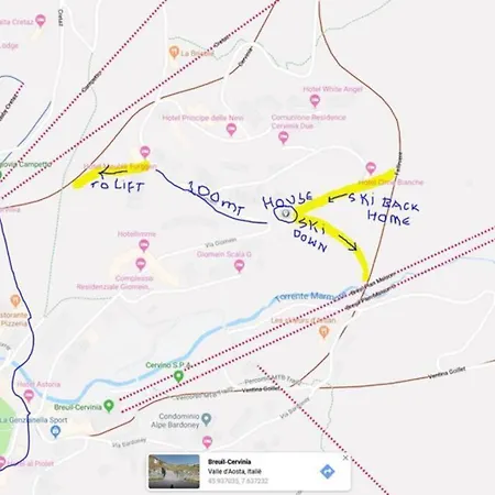 Skichalet Cervinia Bassi Appartement Breuil-Cervinia